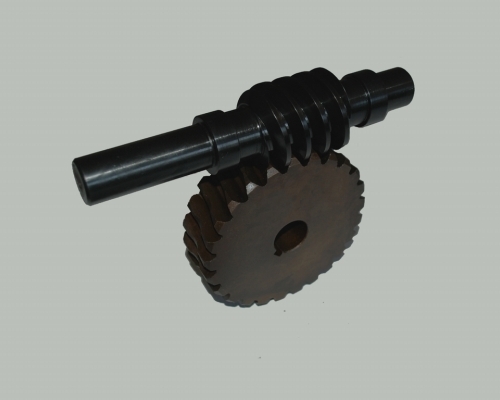 蝸輪，蝸桿副